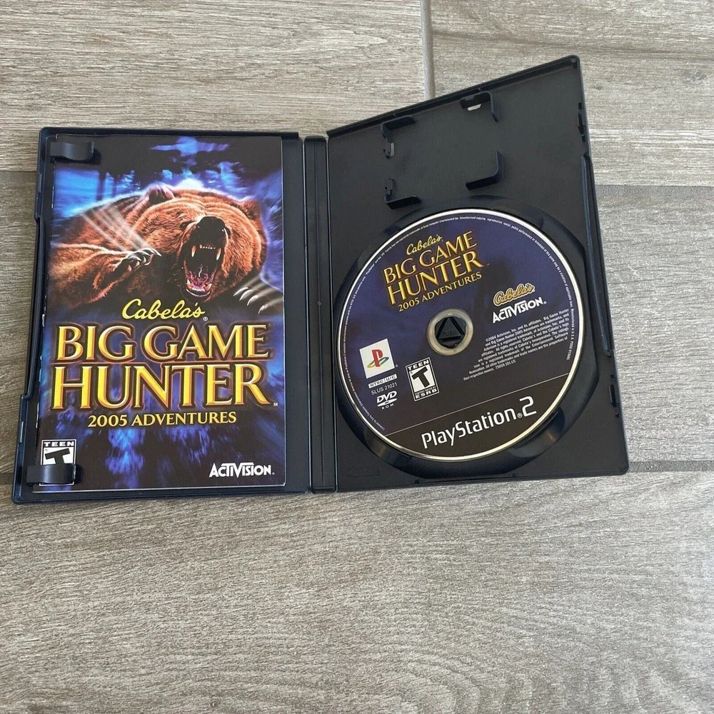 PS2 Cabela's Big Game Hunter 2005 (Sony Playstation 2) Complete
